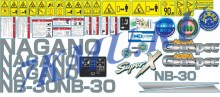 Наклейки Nagano NB-30